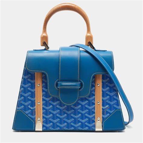 light blue goyard bag|goyard saigon pm bag price.